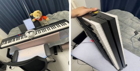 折りたためるキーボード