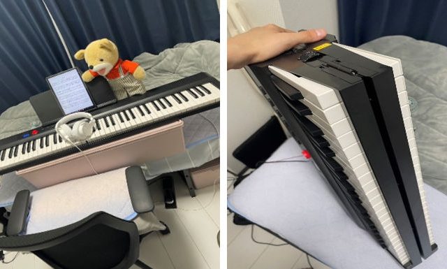 折りたためるキーボード
